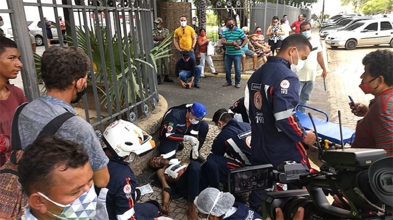 Homem é baleado após perseguição nas proximidades do Palácio de Karnak