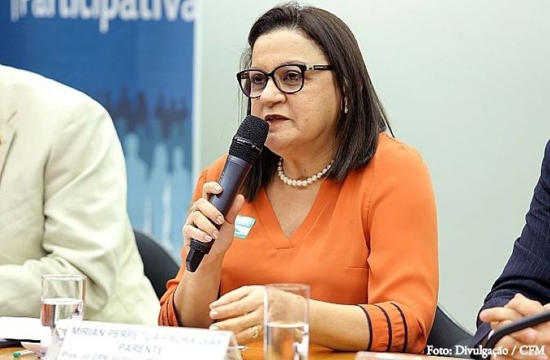 Mírian Palha Dias é presidente do CRM-PI