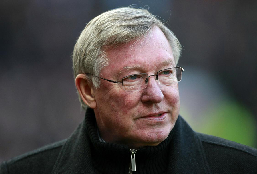 O ex-técnico do Manchester United Alex Ferguson