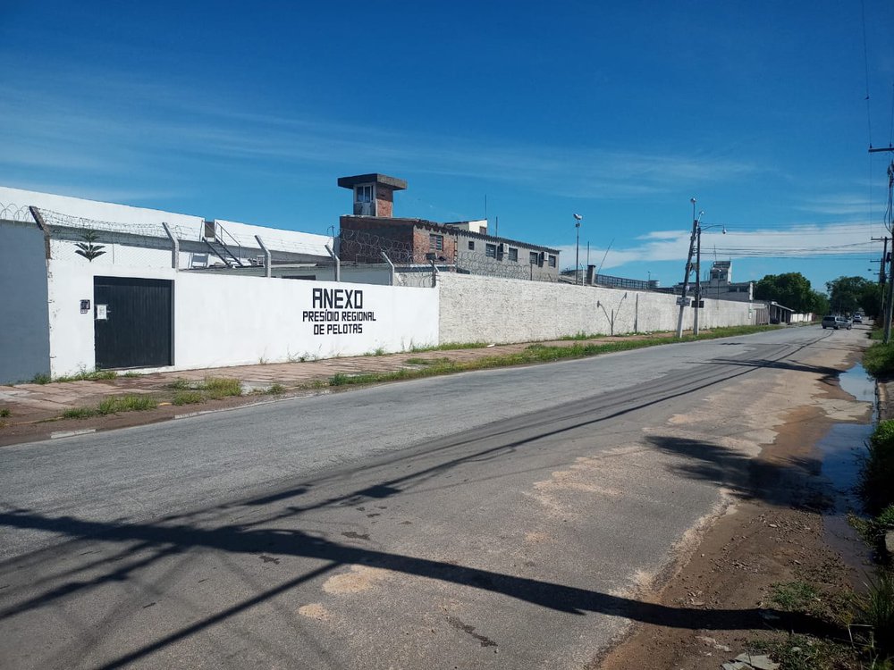O Presídio Regional de Pelotas abriga em torno de 1000 presos (Foto: Cristiano Marasco/Aspergs) O Presídio Regional de Pelotas abriga em torno de 1000 presos (Foto: Cristiano Marasco/Aspergs)