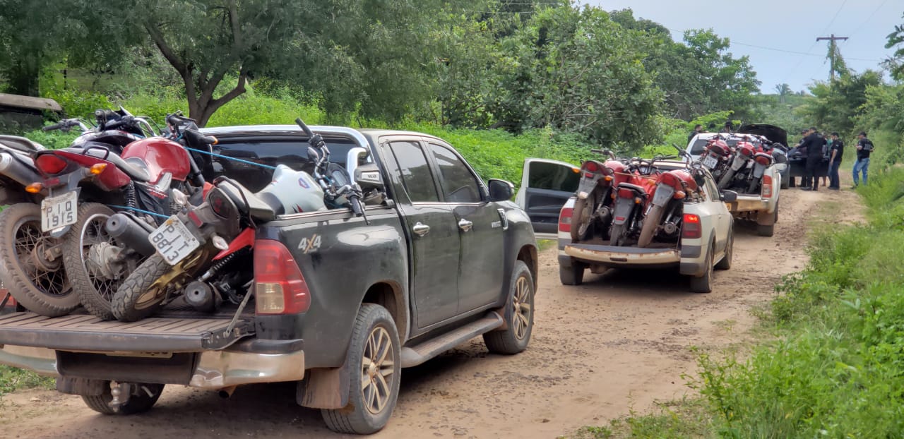 Operação 'Sem Fronteiras' recuperou 12 motocicletas que foram furtadas ou roubadas