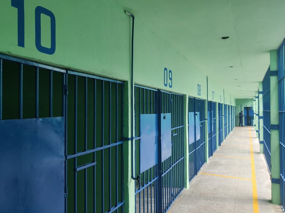 Recuperação de Pavilhões na Casa de Custódia (Foto: Divulgação/policiais penais) Recuperação de Pavilhões na Casa de Custódia (Foto: Divulgação/policiais penais)