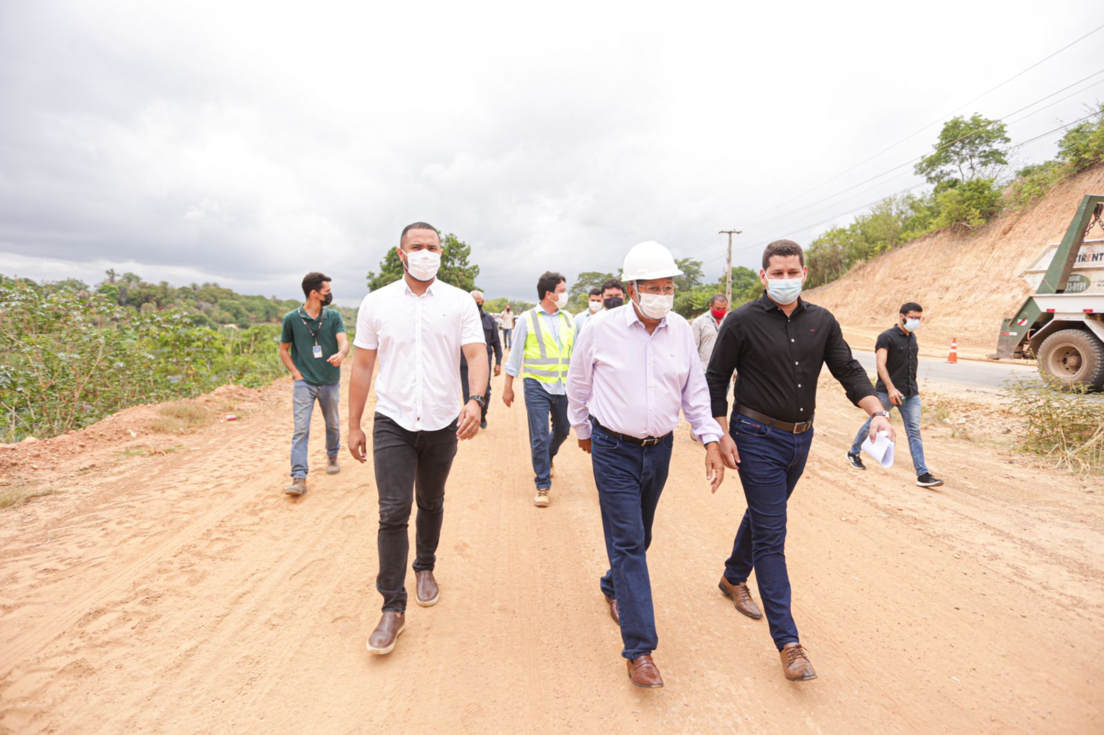 As obras tiveram início hoje e têm prazo de entrega de 540 dias