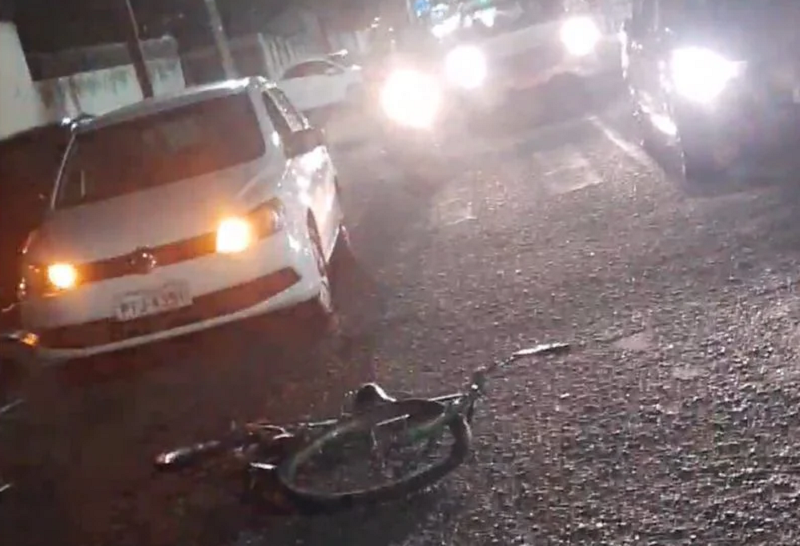 Ciclista morre atropelado por SW4 em Teresina