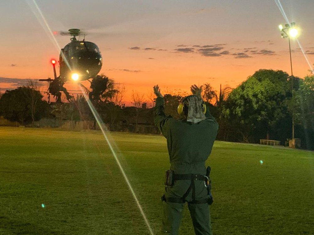 O curso contou com atividades especiais de tiro, rapel e ações com aeronave (Foto: Arquivo Pessoal) O curso contou com atividades especiais de tiro, rapel e ações com aeronave (Foto: Arquivo Pessoal)