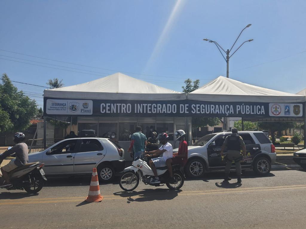 Secretaria de Segurança monta Centro Integrado em Ilha Grande do Piauí