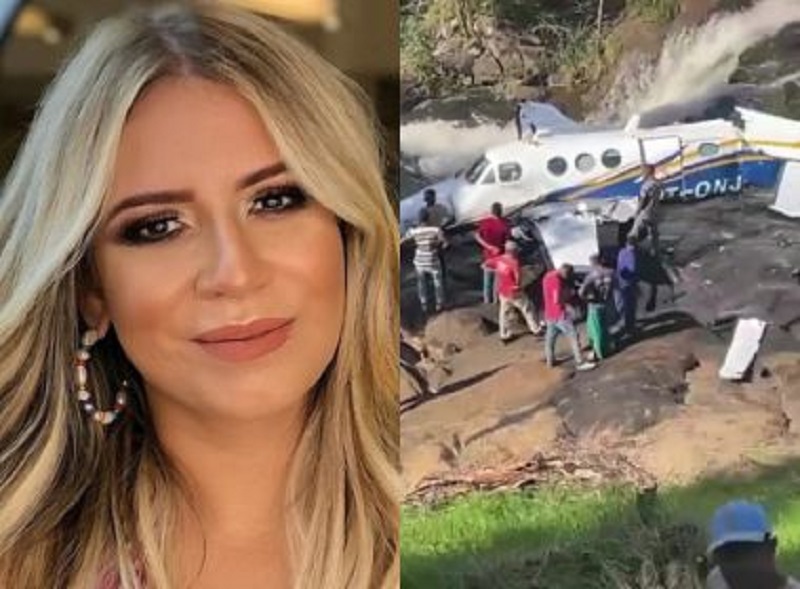 Avião com a cantora Marília Mendonça cai no estado de Minas Gerais
