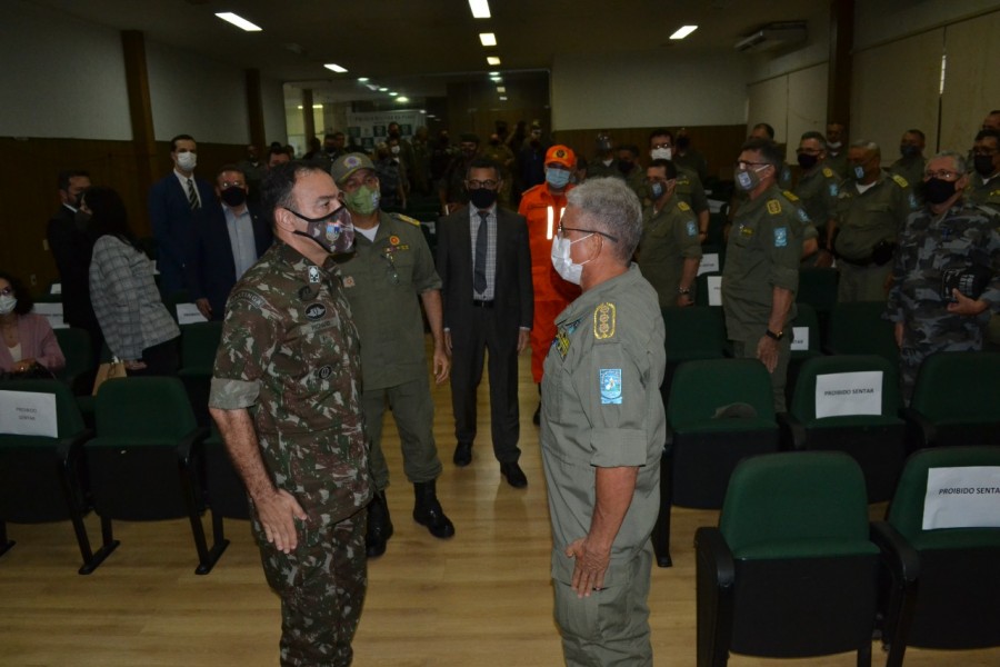 Comando Militar do Nordeste visita PMPI e outros órgãos de segurança