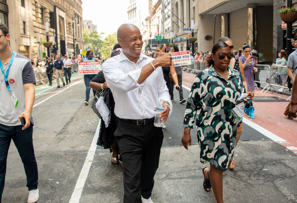 Eric Adams, eleito novo prefeito de Nova York