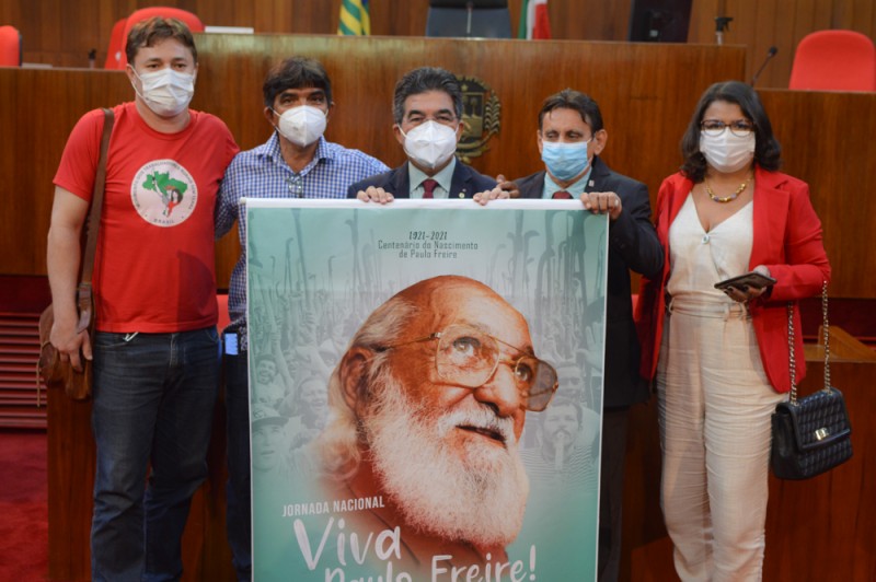 Sessão solene lembra os 100 anos de nascimento do educador Paulo Freire