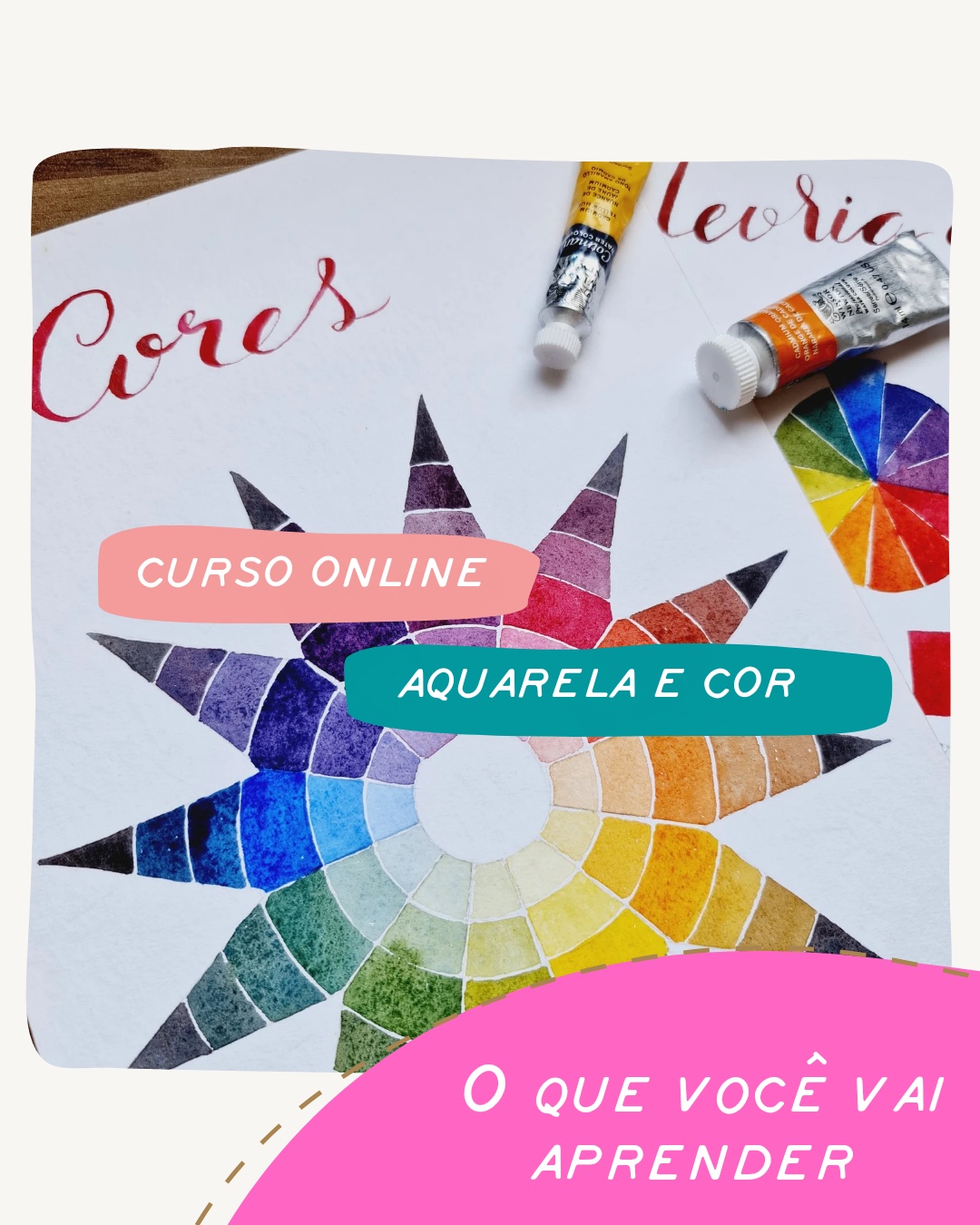 Curso Aquarela e Cor