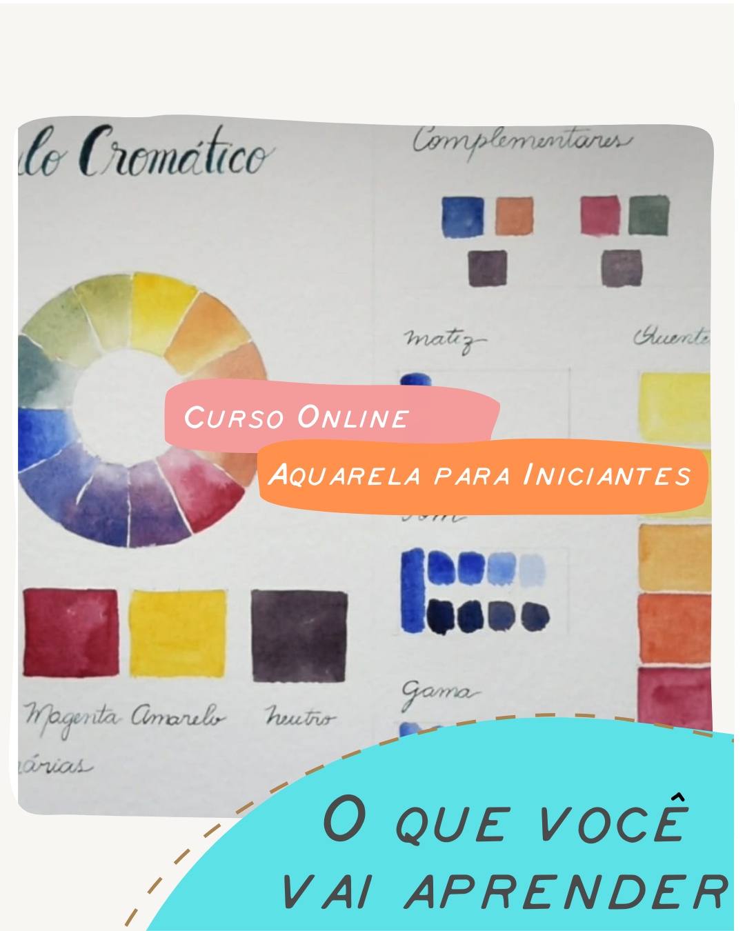 Curso de Aquarela para Iniciantes