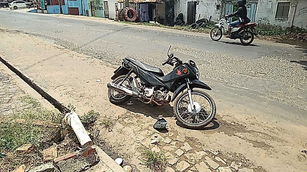 Motocicleta apreendida