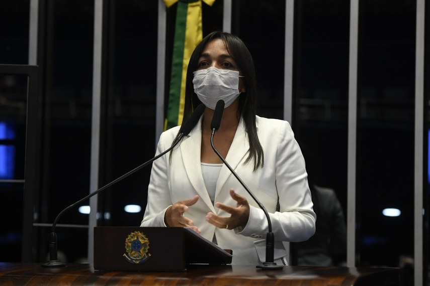 Senadora Eliziane Gama (Cidadania-MA) foi a relatora da polêmica matéria na CCJ do Senado