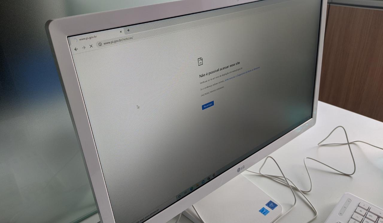 Sites do Governo do Piauí são retirados do ar após