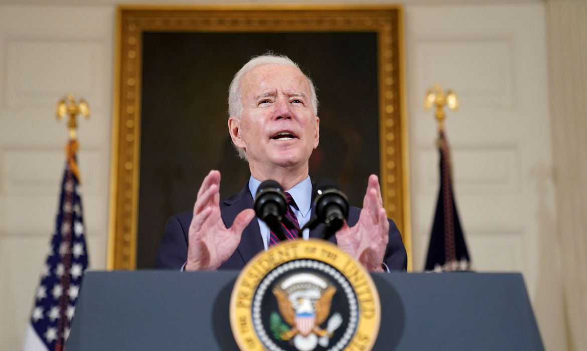 O presidente dos Estados Unidos, Joe Biden