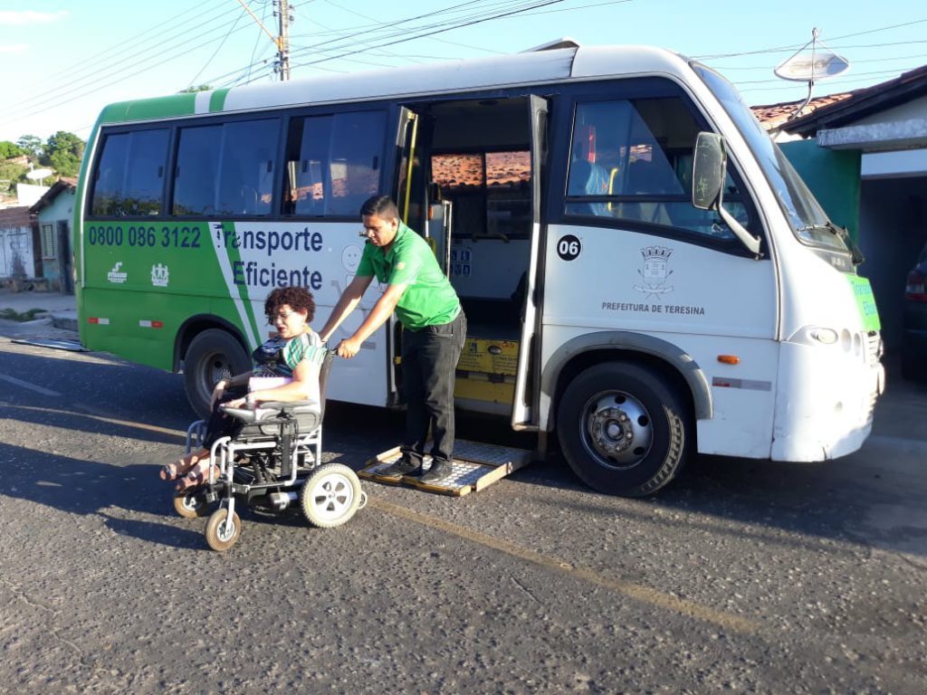 Veículo do Transporte Eficiente de Teresina