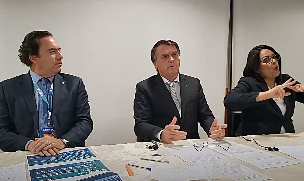 Live semanal de Bolsonaro