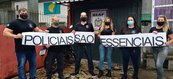 Lockdown das forças de Segurança Pública, em Santa Catarina (SC)