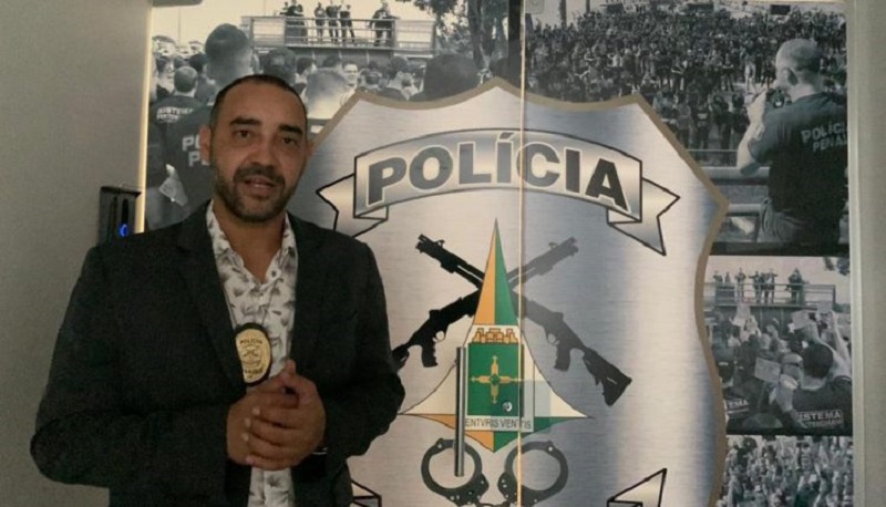 O policial penal Paulo Rogério, presidente do Sindicato dos Policiais Penais do Distrito Federal (SINDPOL-DF)