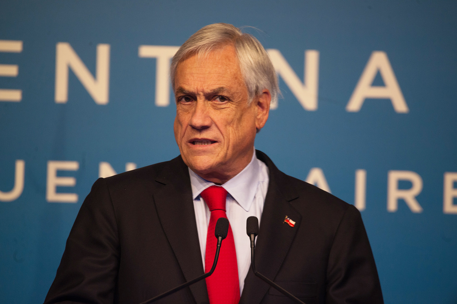 O presidente do Chile, Sebastián Piñera