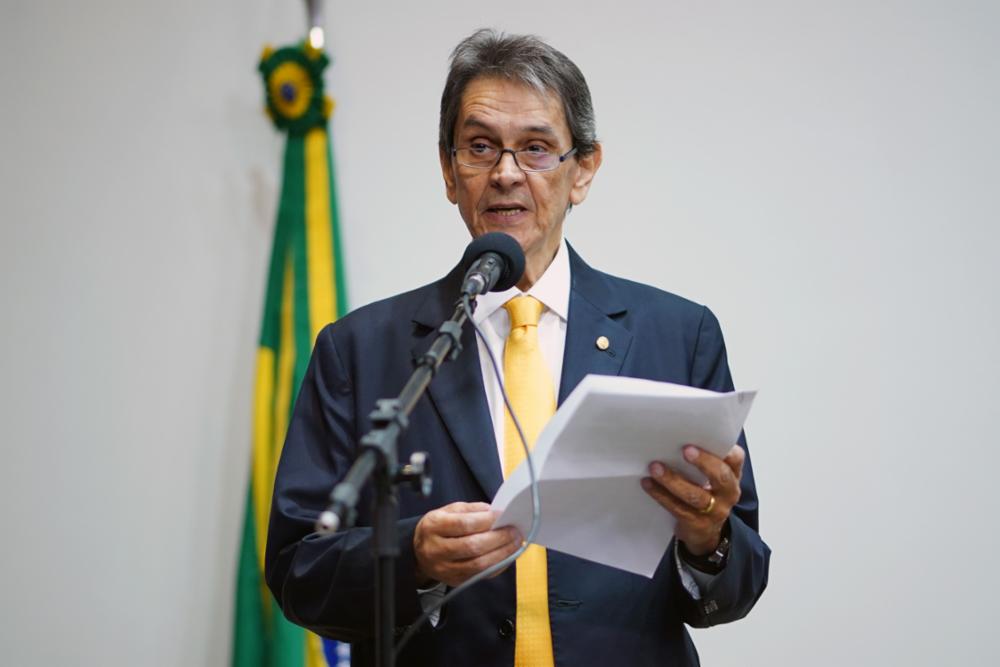 O presidente nacional do PTB, o ex-deputado Roberto Jefferson