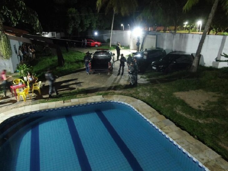 Polícia Militar interrompe festa clandestina na zona leste de Teresina