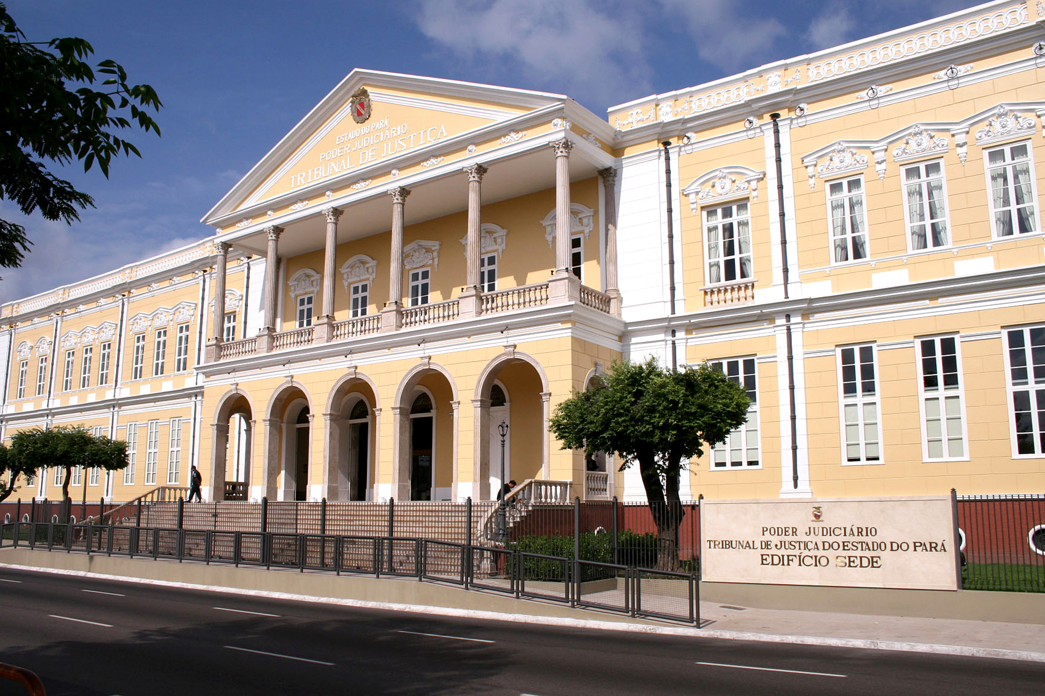 Sede do Tribunal de Justiça do Estado do Pará, em Belém