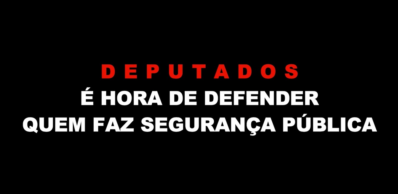 Trecho de campanha da União dos Policiais do Brasil (UPB) contra o congelamento do salário desses servidores