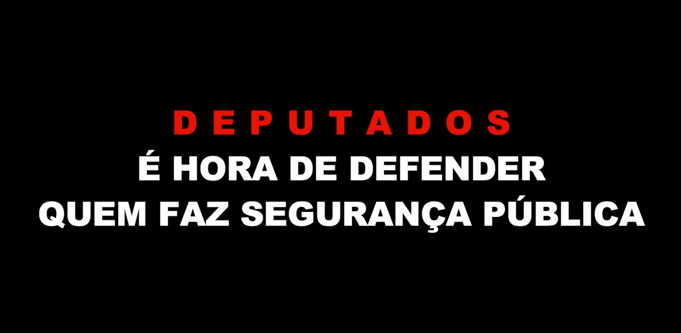 Trecho de campanha da União dos Policiais do Brasil (UPB) contra o congelamento do salário desses servidores