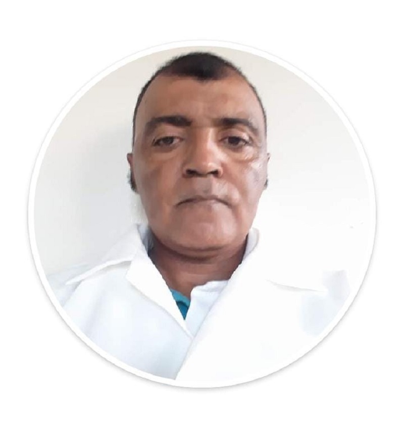 O técnico de enfermagem Edgar da Silva Santos