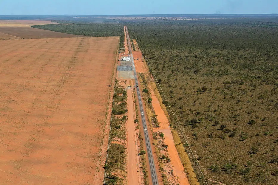 Trecho da Fiol, entre Ilhéus e Caetité (BA), projeto em obras desde 2011