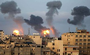 Bombardeios israelenses na Faixa de Gaza