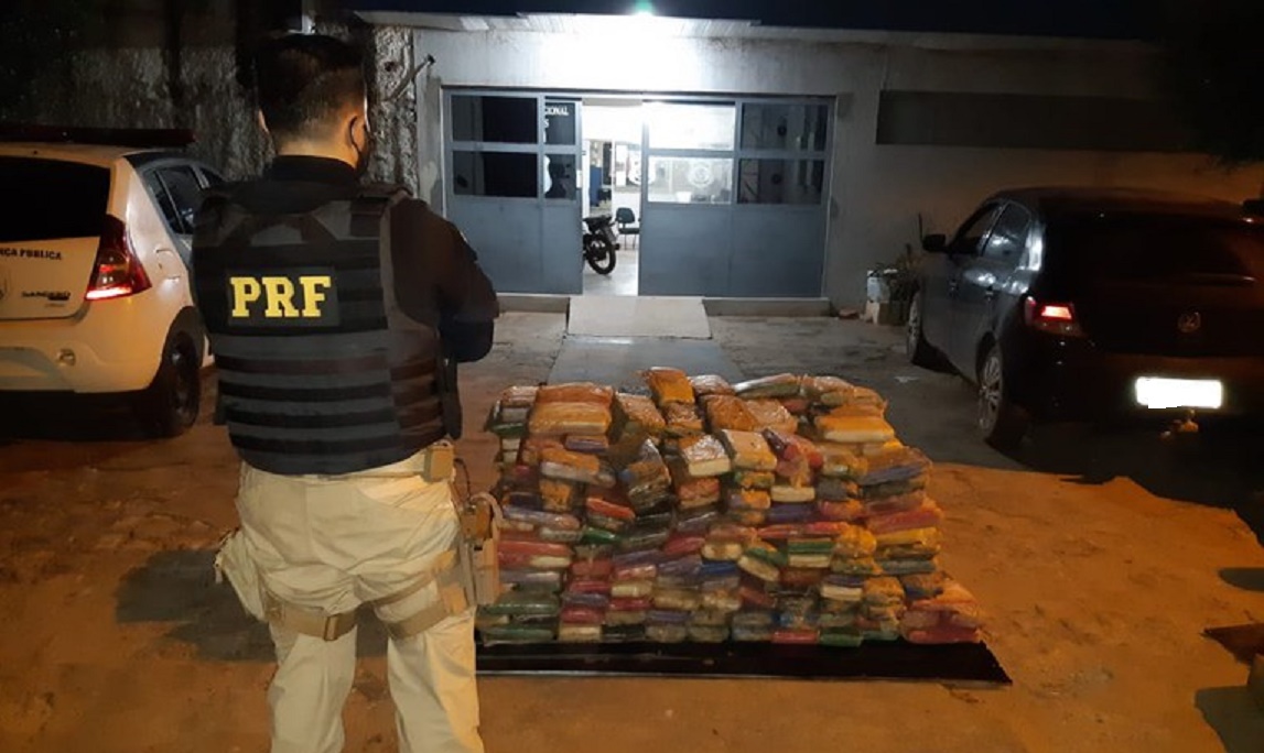 Carga de drogas avaliada em R$ 379 Mil reais