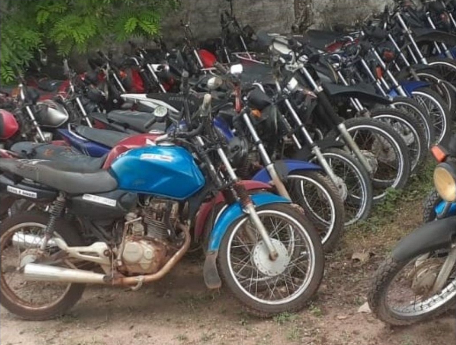 Maioria das motos roubadas apreendidas no Maranão, são de residentes do Piauí
