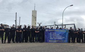Protestos dos Policiais Penais Federais