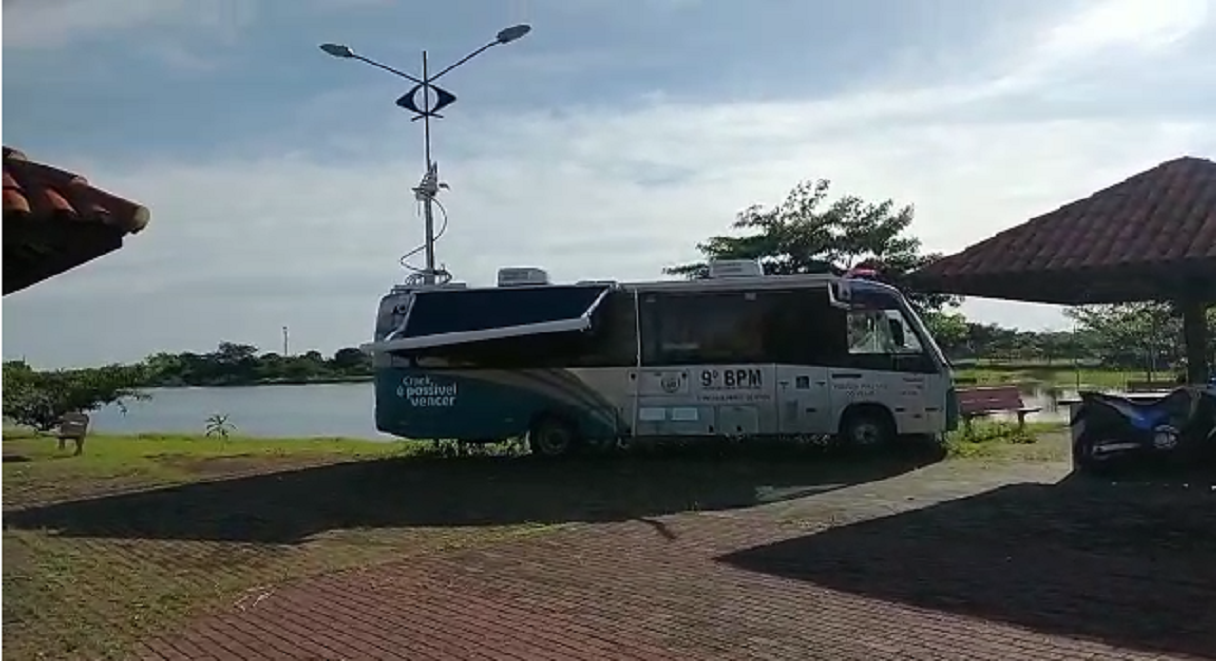 Segundo moradores do bairro, nem mesmo as câmeras estão funcionando