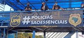 Em Brasília a UPB organizou uma carreata onde compareceram mais de mil servidores