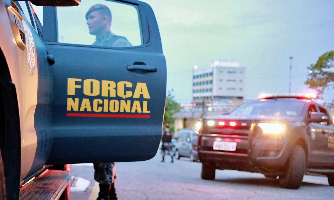 Militares da Força Nacional de Segurança Pública (FNSP)