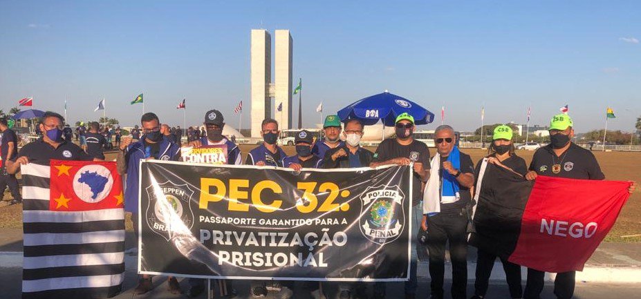 AGEPPEN-BRASIL chama atenção para a privatização no Sistema Penitenciário, caso a PEC-32 seja aprovada; tentam a todo custo fragilizar as atribuições da Polícia Penal (Foto: Wesley Bastos/JTNEWS) AGEPPEN-BRASIL chama atenção para a privatização no Sistema Penitenciário, caso a PEC-32 seja aprovada; tentam a todo custo fragilizar as atribuições da Polícia Penal (Foto: Wesley Bastos/JTNEWS)