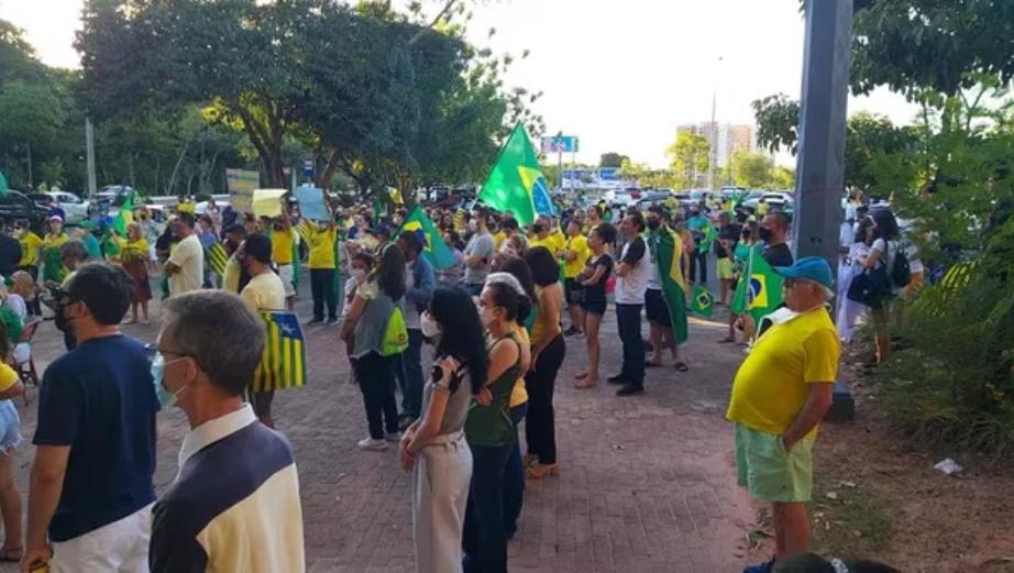 Ato em Teresina em defesa do voto impresso