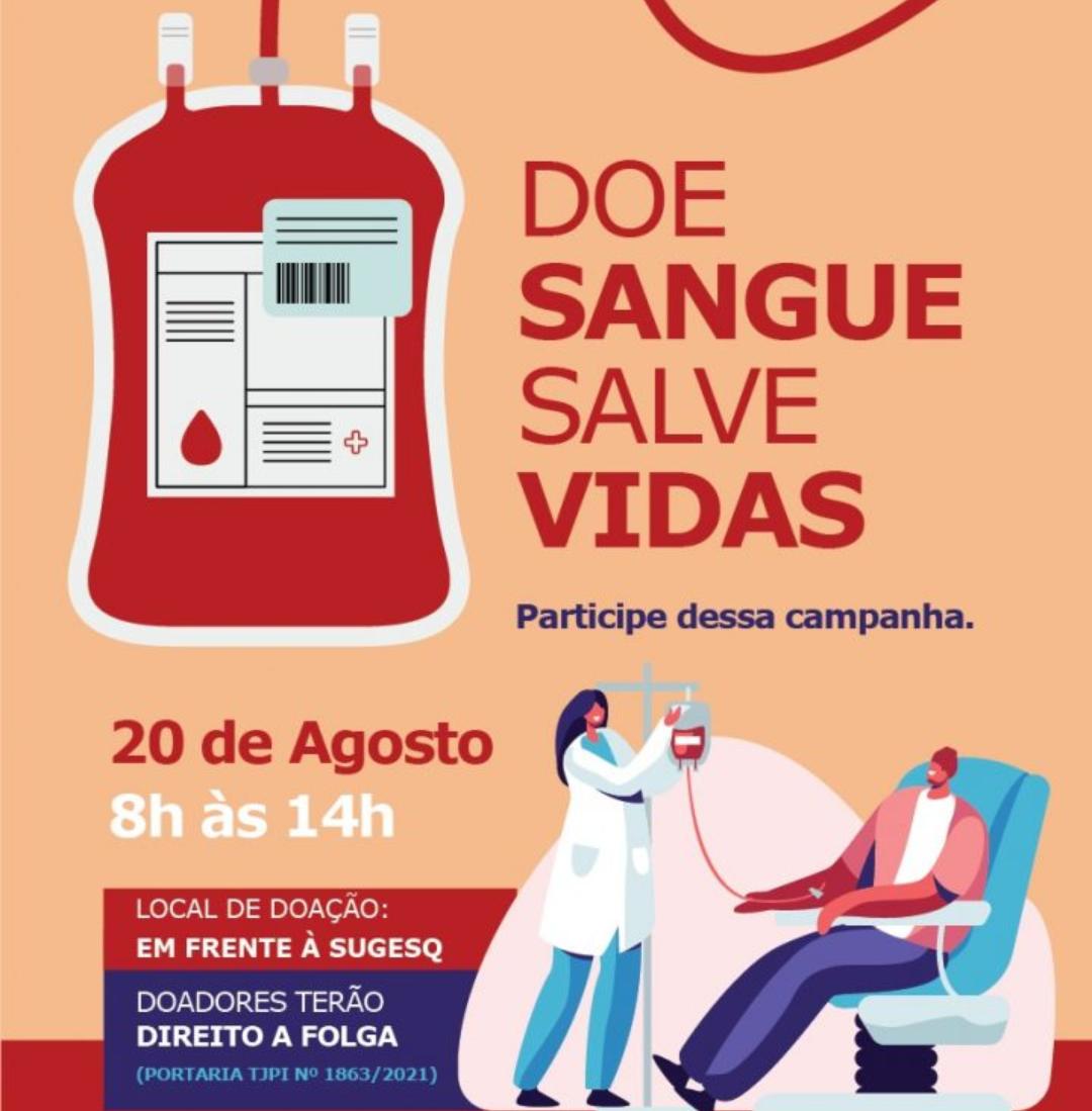 Campanha de doação de sangue