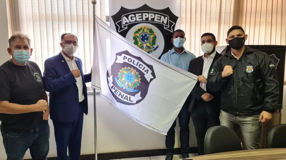 Lideranças policiais penais federais fortalecem a luta em defesa da Polícia Penal no âmbito nacional (Foto: Wesley Bastos/JTNEWS) Lideranças policiais penais federais fortalecem a luta em defesa da Polícia Penal no âmbito nacional (Foto: Wesley Bastos/JTNEWS)