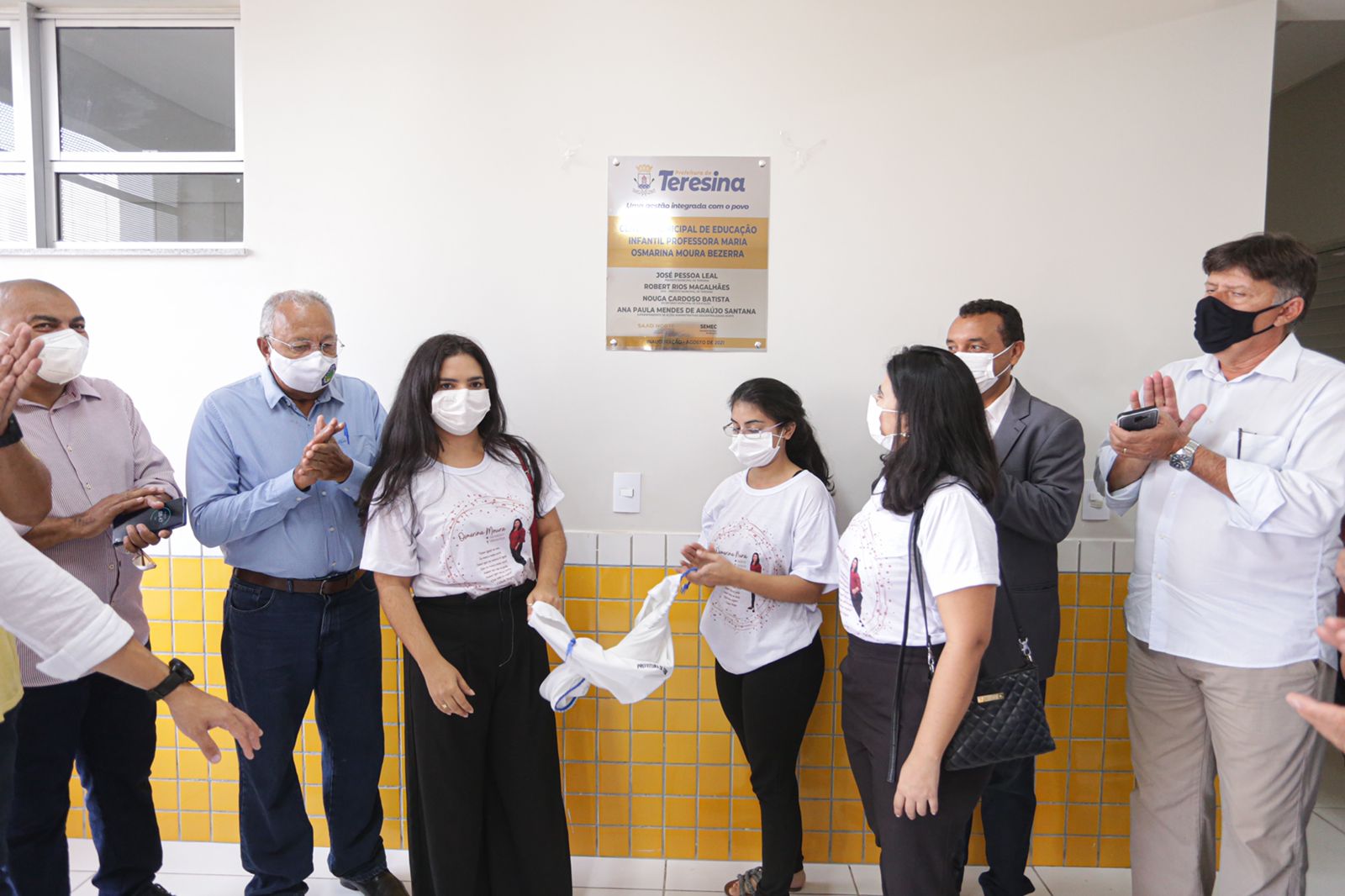 Novo Centro Municipal de Ensino Infantil (Cmei), localizada no Residencial Jacinta Andrade