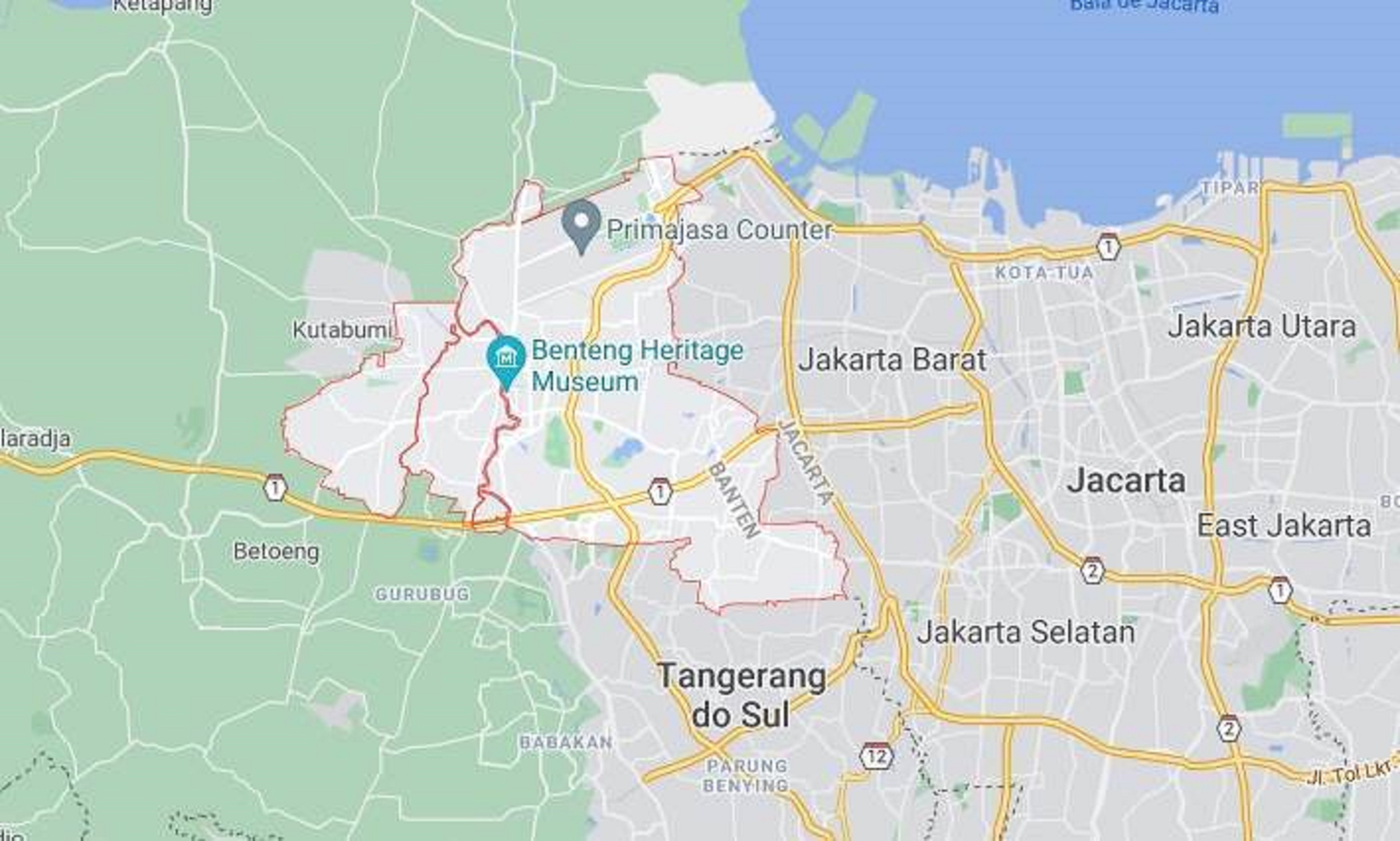 O incêndio começou entre 1h e 2h no Bloco C da Prisão de Tangerang