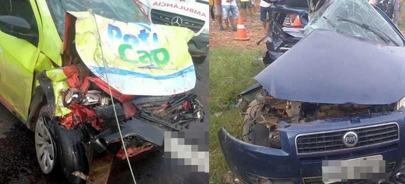 Colisão deixa três pessoas mortas em Timon (MA)