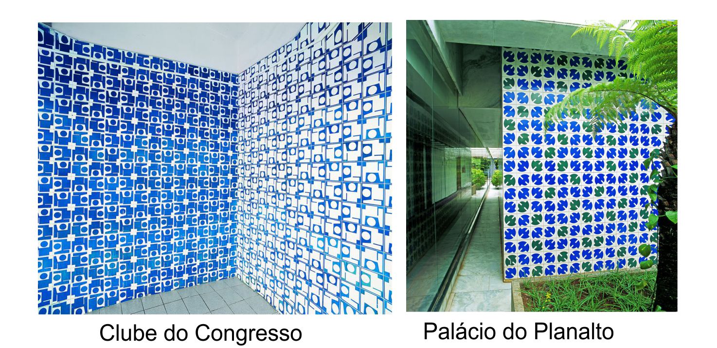 Obras demolidas (Clube do Congresso e Palácio do Planalto)