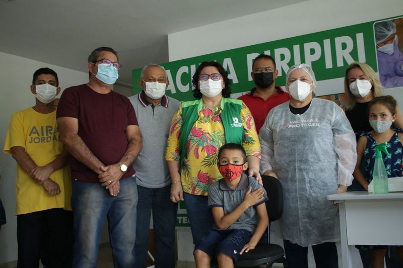 Piauí inicia vacinação de crianças contra a Covid-19
