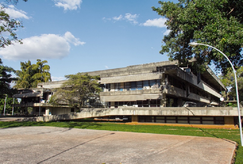 Prédio da Reitoria, no campus Darcy Ribeiro