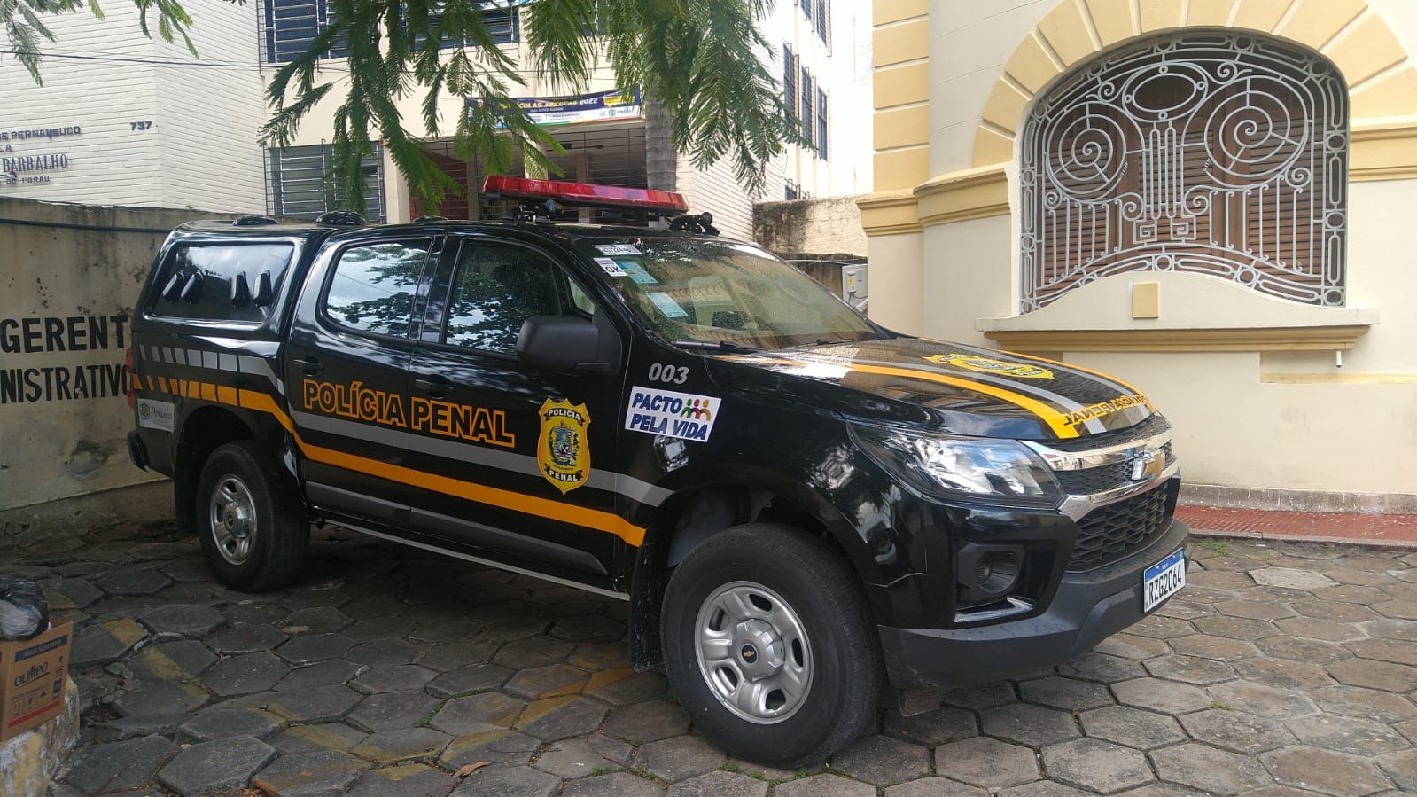 Viaturas novas da Polícia Penal do tocantins